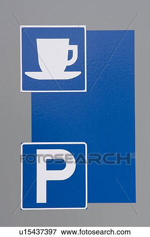 Stock Photo - Blue, Cup, Close-Up, Capital Letter, Alphabet. Fotosearch