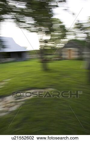 Stock Image - Blurred Motion, Building Exterior, Building Structure, Day, Defocused. Fotosearch