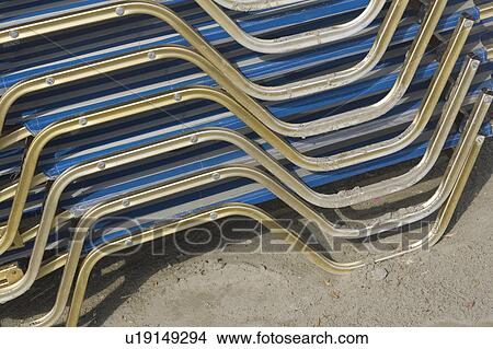 Picture - Bolt, Chairs, Heap, Heaped, Metal. Fotosearch