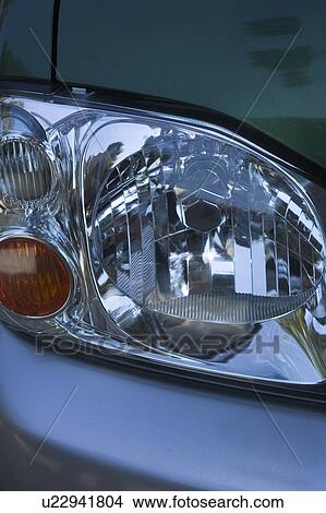 Picture - Bonnet, Display, Close-Up, Car, Automobile. Fotosearch