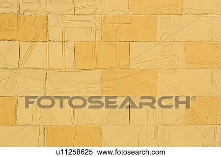 Stock Photography - Brick Wall, Design, Close-Up, Carving, Ancient. Fotosearch