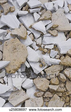 Stock Photo - Broken, Close-Up, Day, Full Frame, Heap. Fotosearch