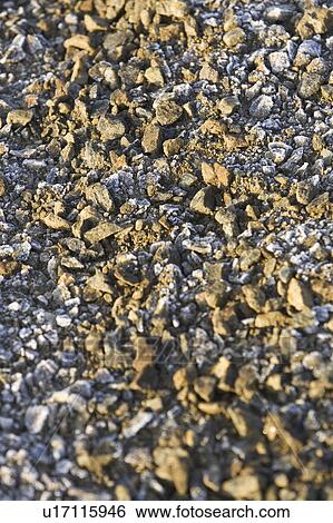 Stock Photograph - Brown, Close-Up, Day, Full Frame, Gravel. Fotosearch