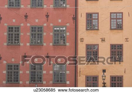 Stock Photography - building, windows, structure, concrete, glass, closed. Fotosearch