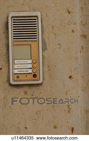 Buzzer Apartment Speaker Ons Names Stock Photography Stock Photography Buzzer Apartment Speaker Ons Names Fotosearch