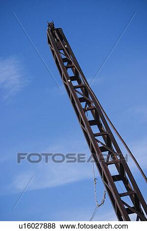 Stock Photo - Cables, Crane, Davit, Day, Derrick, Device. Fotosearch