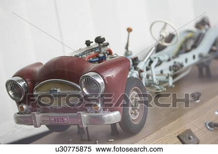 Stock Photography - Car, Gear, Focus On Foreground, Close-Up, Antique. Fotosearch