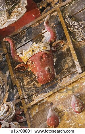 Stock Image - Carved, Culture, Craftsmanship, Craft Product, Artistic. Fotosearch