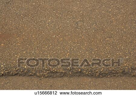 Stock Image - Cement, Full Frame, Day, Close-Up, Asphalt. Fotosearch