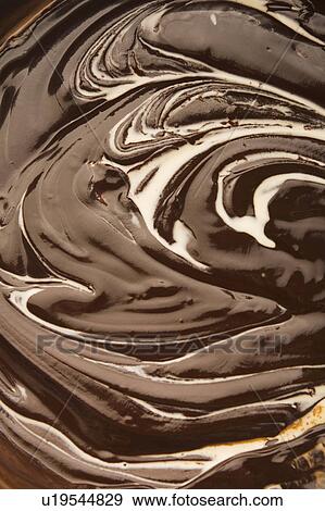 Chocolate Food, Whipped Cream, Mixed, Close-Up View Large Photo Image Stock Photo - Chocolate Food, Whipped Cream, Mixed, Close-Up. Fotosearch