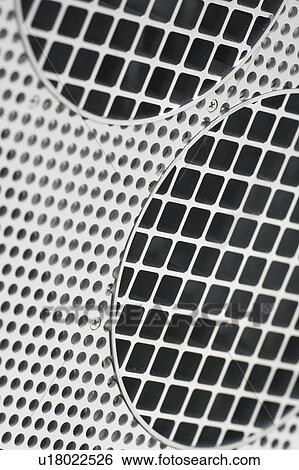 Circle, Close-Up, Computer Part, Full Frame, Grille View Large Photo Image Stock Photograph - Circle, Close-Up, Computer Part, Full Frame, Grille. Fotosearch