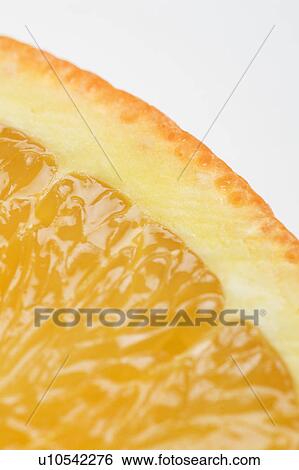 Stock Photograph - Citrus Fruit, Close-Up, Cross Section, Fruit, Indoors. Fotosearch