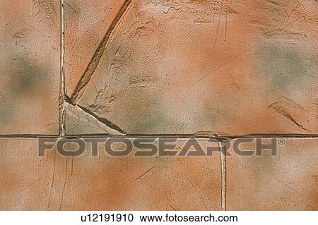 Stock Image - Close-Up, Cracked, Damaged, Day, Full Frame. Fotosearch