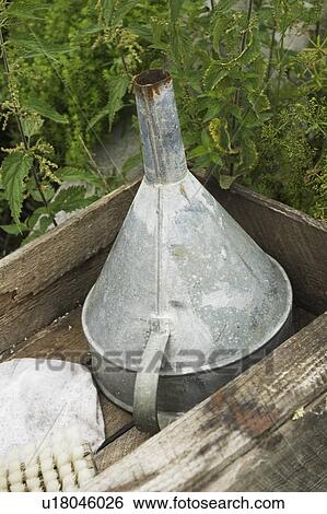 Stock Photograph - Close-Up, Day, Device, Flora, Funnel. Fotosearch