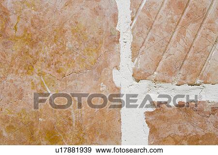 Stock Photo - Close-Up, Design, Cracks, Architecture. Fotosearch