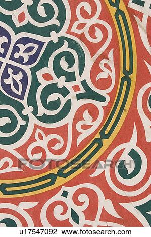 Stock Image - Close-Up, Floral Pattern, Full Frame, Multi-Colored. Fotosearch