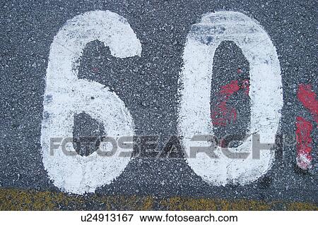 concrete, sixty, lane, number, tarmac, 60 View Large Photo Image Stock Photo - concrete, sixty, lane, number, tarmac, 60. Fotosearch