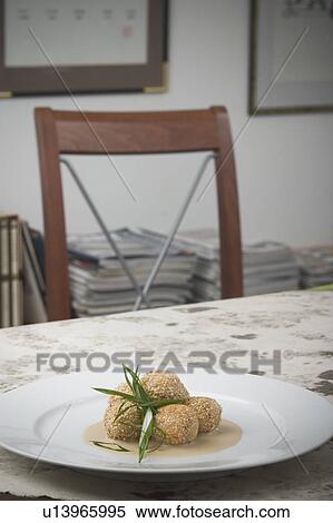Cuisine, Balls, Close-Up, Chair, Books, Absence View Large Photo Image Stock Photography - Cuisine, Balls, Close-Up, Chair, Books, Absence. Fotosearch
