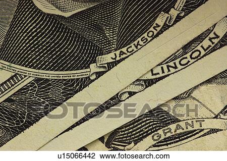 Stock Image - currency, notes, bills, paper, paper money, cash. Fotosearch