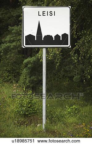 Stock Image - Day, Green, Greenery, Guide, Indicating. Fotosearch