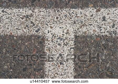 Stock Photo - Day, Marking, Indication, Asphalt. Fotosearch