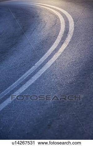 Stock Image - Day, Road, Path, Street, Highway. Fotosearch