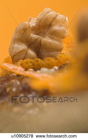 Stock Photo - Dry Fruit, Blurred, Dish, Cuisine, Close-Up, Appetizing. Fotosearch