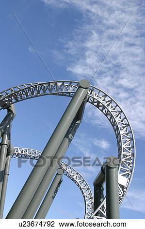 Stock Image - garden, sky, outdoors, day, play, play ground. Fotosearch