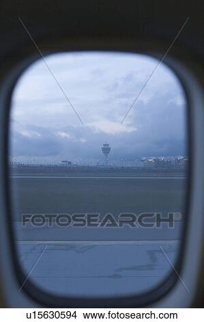 Picture - horizon, sky, scenic, calm, window, dawn. Fotosearch
