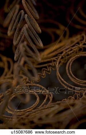 Stock Photograph - iron, metal, metallic, close-up, rough, hard. Fotosearch