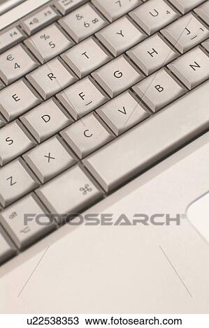 Stock Image - keyboard, close-up, background, technology, hardware, button. Fotosearch