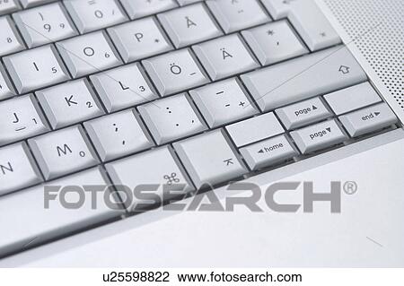 Stock Image - keyboard, close-up, background, technology, hardware, button. Fotosearch