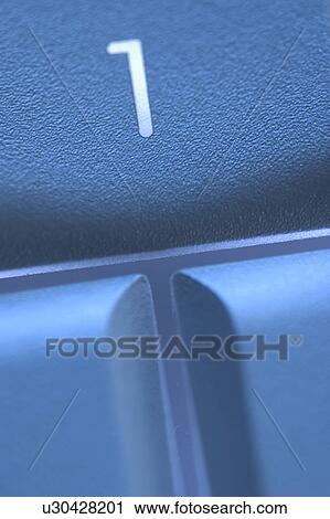 Stock Image - keyboard, close-up, background, technology, hardware, button. Fotosearch