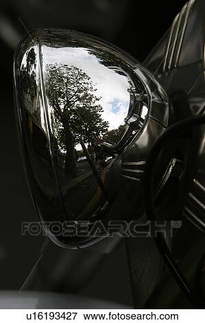 Stock Photo - light, headlight, dome light, dome shaped, metal, metallic. Fotosearch