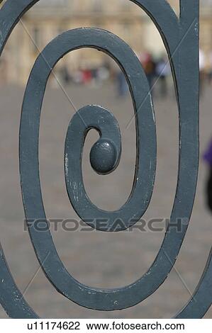 outdoors, gate, railing, barrier, barricade, iron View Large Photo Image Stock Image - outdoors, gate, railing, barrier, barricade, iron. Fotosearch