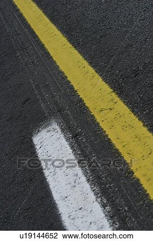 Stock Image - outdoors, way, path, road, indication, close-up. Fotosearch