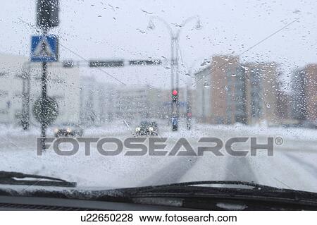 rainy day, roadside, cars, van, transportation, movement View Large Photo Image Stock Photo - rainy day, roadside, cars, van, transportation, movement. Fotosearch