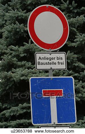 Stock Photo - sign, indicating, signage, commercial, displayed, close-up. Fotosearch