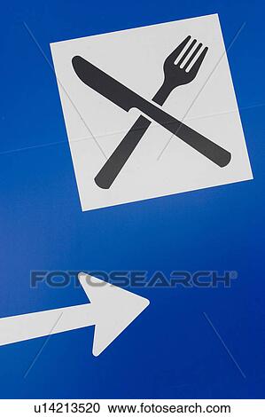 Stock Image - sign, signboard, board, sign post, painted, painted signboard. Fotosearch