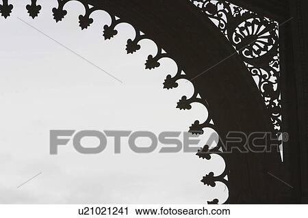 Stock Image - sky, close-up, dawn, dusk, art, architecture. Fotosearch
