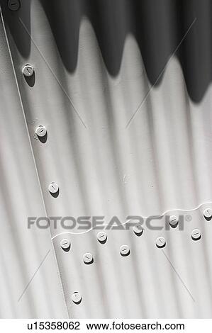 Stock Image - steel, lines, pattern, surface, texture. Fotosearch