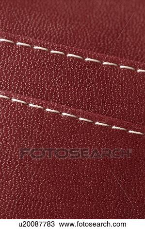 Stock Image - stitch, seam, close-up, background, thread. Fotosearch