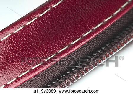 Stock Photo - stitch, seam, close-up, background, thread. Fotosearch