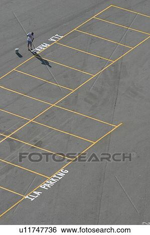 Stock Photograph - tarmac, lanes, concrete, travel, transportation, intersection. Fotosearch
