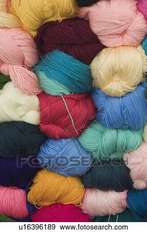 Stock Photo - weaving, yarns. Fotosearch