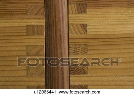 Stock Image - Wood, Uneven Arrangement. Fotosearch