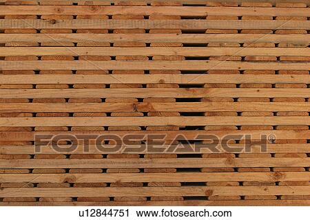 Stock Image - wood, wooden, planks, boards, light, sunny. Fotosearch