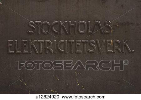 Stock Image - words, alphabet, sign board, informative. Fotosearch
