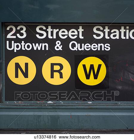 23rd Street Station Sign, New York City View Large Photo Image Stock Photograph - 23rd Street Station Sign, New York City. Fotosearch