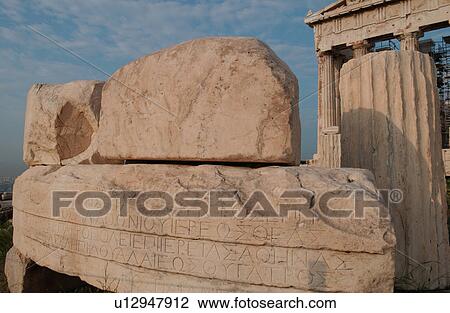 Ancient stone monument in Athens, Greece View Large Photo Image Stock Image - Ancient stone monument in Athens, Greece. Fotosearch